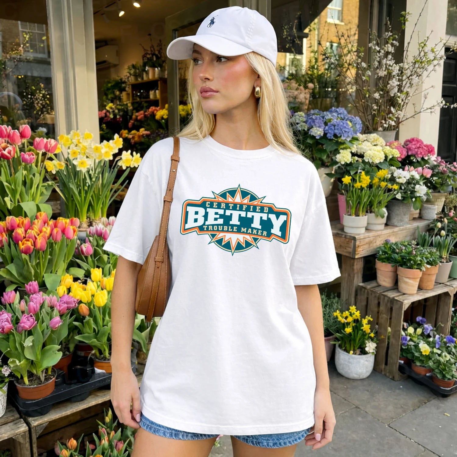Certified Your Name Trouble Maker Shirt BETTY M1-36