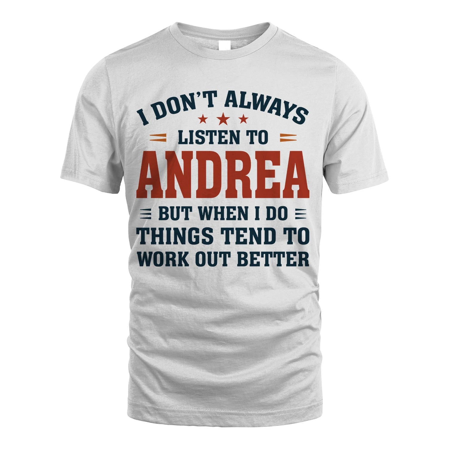 I Don't Always Listen To... ANDREA M1-2