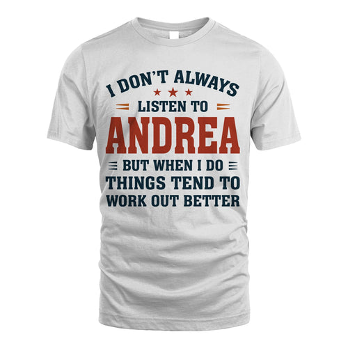 I Don't Always Listen To... ANDREA M1-2