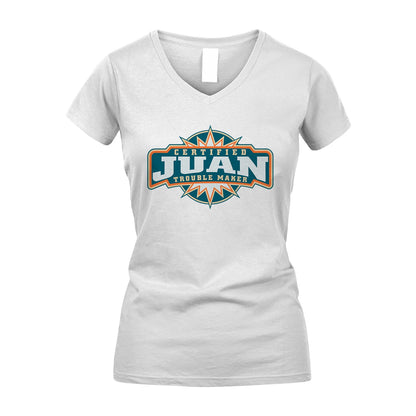Certified Your Name Trouble Maker Shirt JUAN M1-36