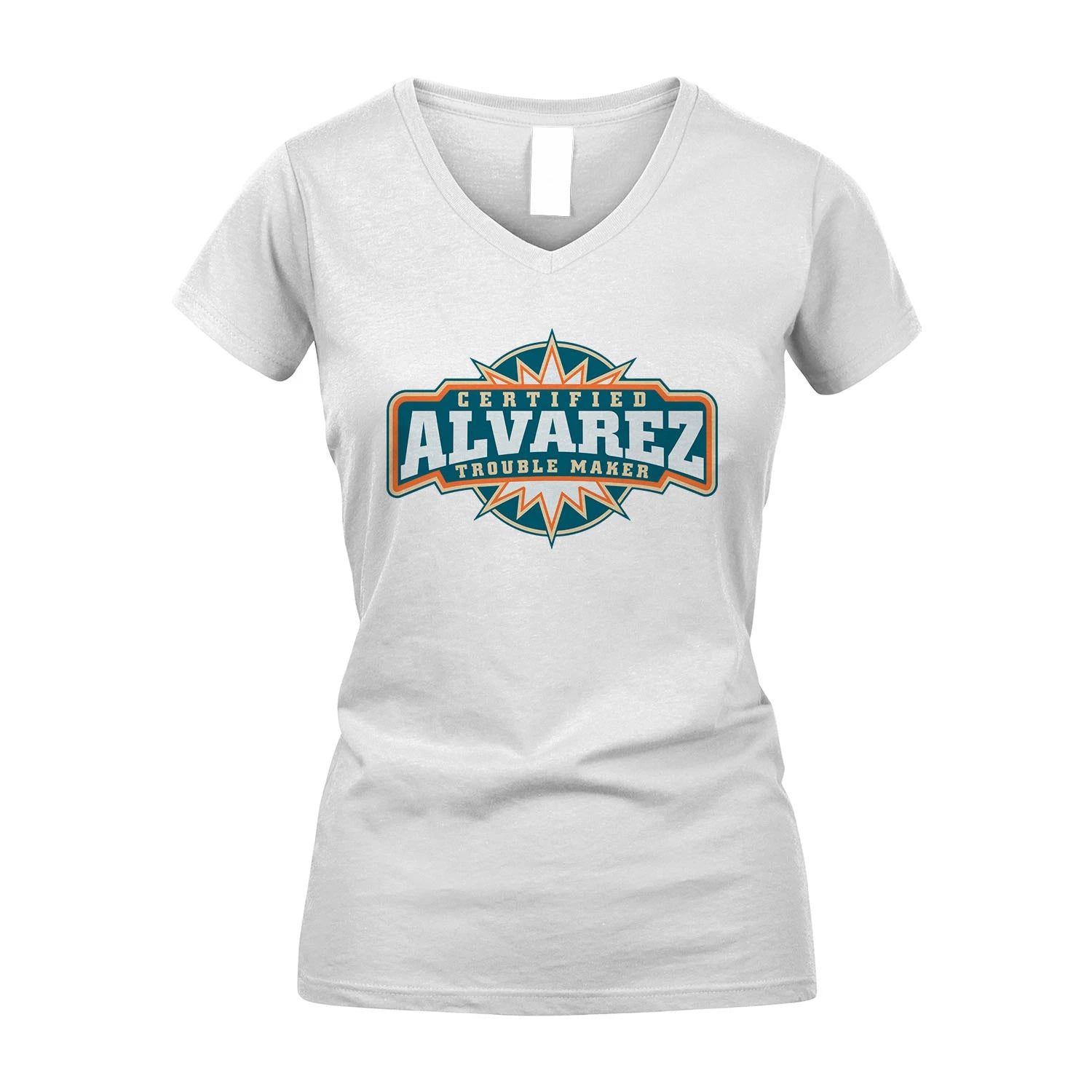 Certified Your Name Trouble Maker Shirt ALVAREZ M1-36