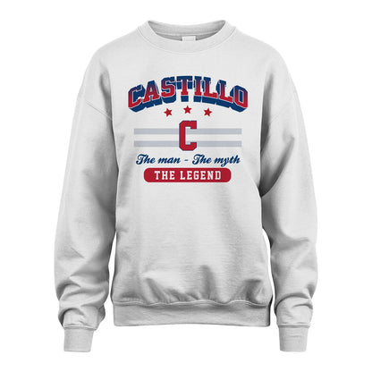 The Man The Myth The Legend With Your Name Shirt CASTILLO M1-35