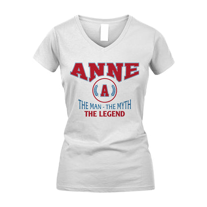 The Man The Myth The Legend Jet Style Shirt ANNE M1-9