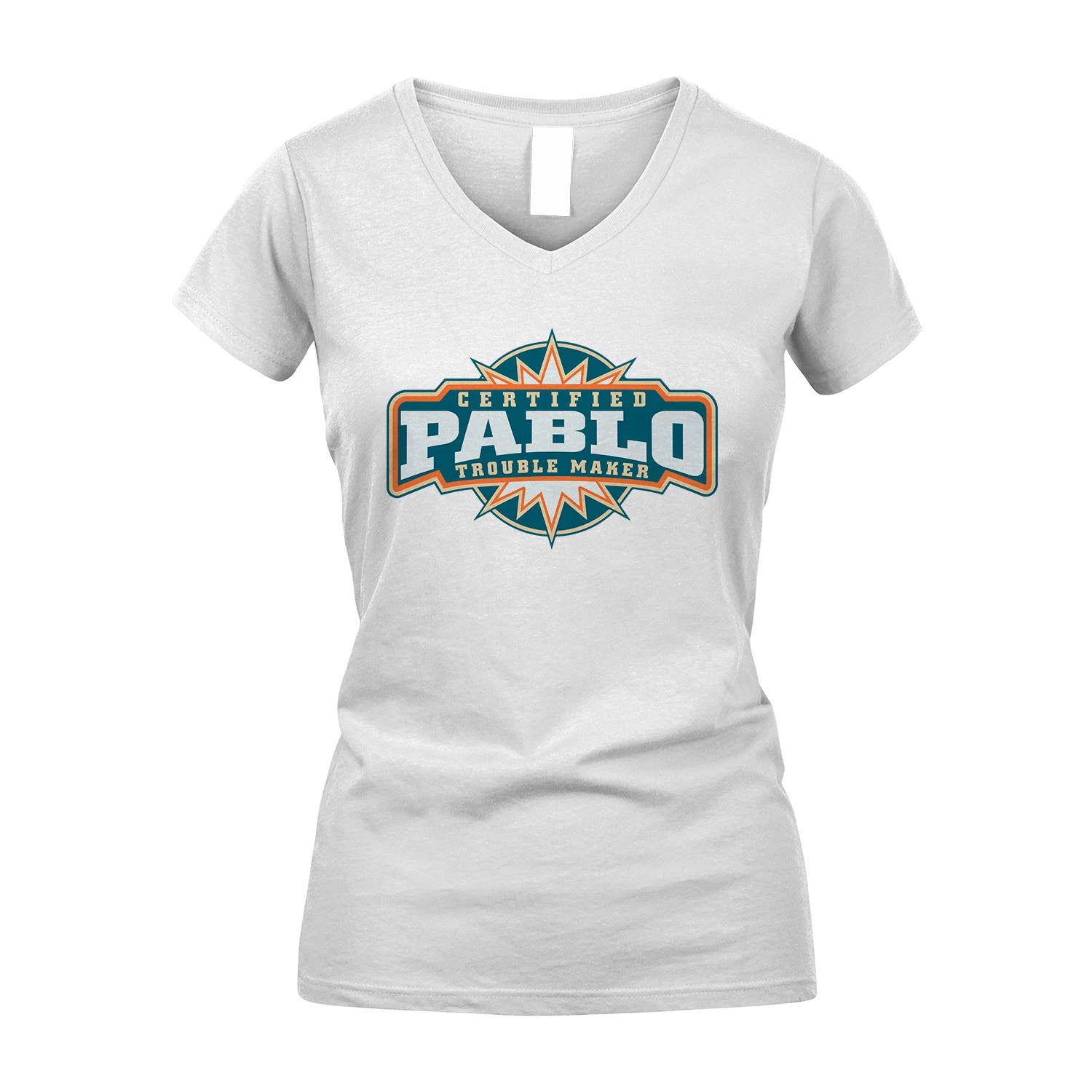 Certified Your Name Trouble Maker Shirt PABLO M1-36