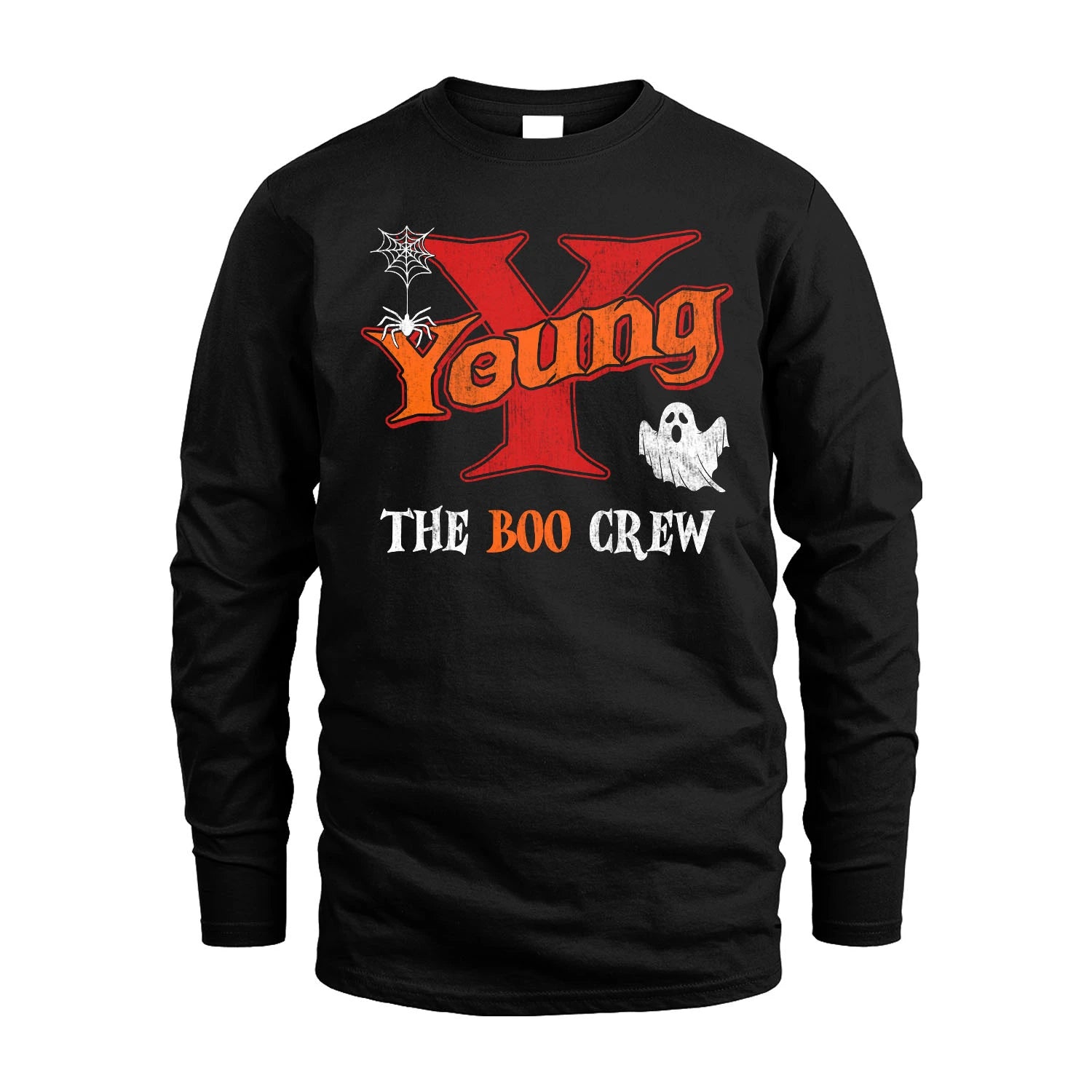 The Boo Crew Halloween Custom Name Shirt YOUNG M1-22