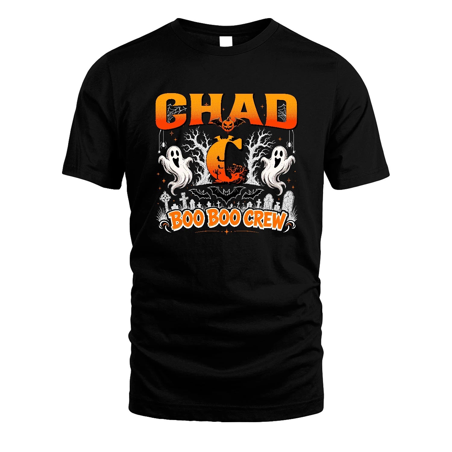 Boo Boo Crew Halloween Custom Name Shirt CHAD M1-28
