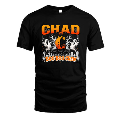 Boo Boo Crew Halloween Custom Name Shirt CHAD M1-28