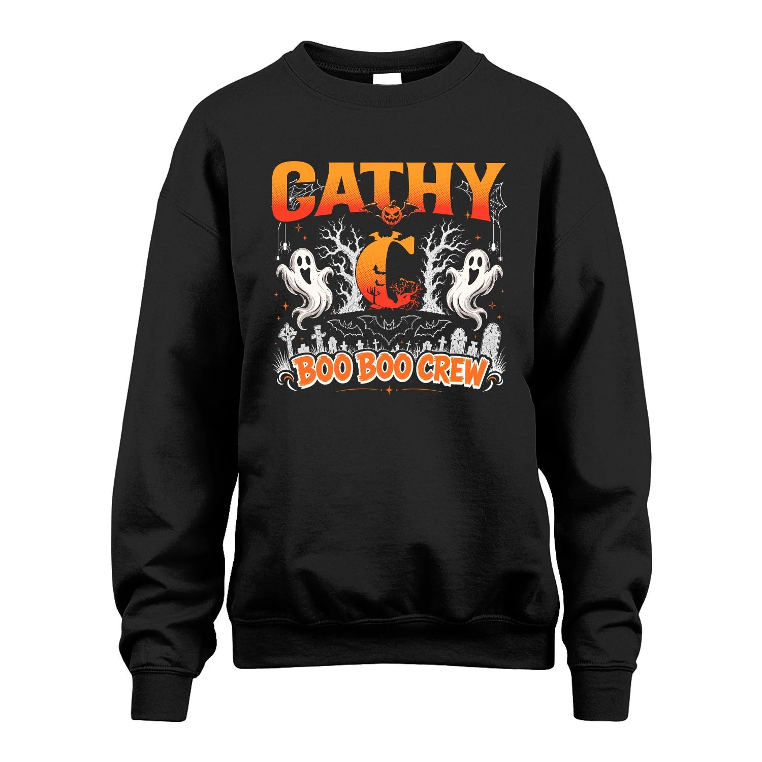 Boo Boo Crew Halloween Custom Name Shirt CATHY M1-28