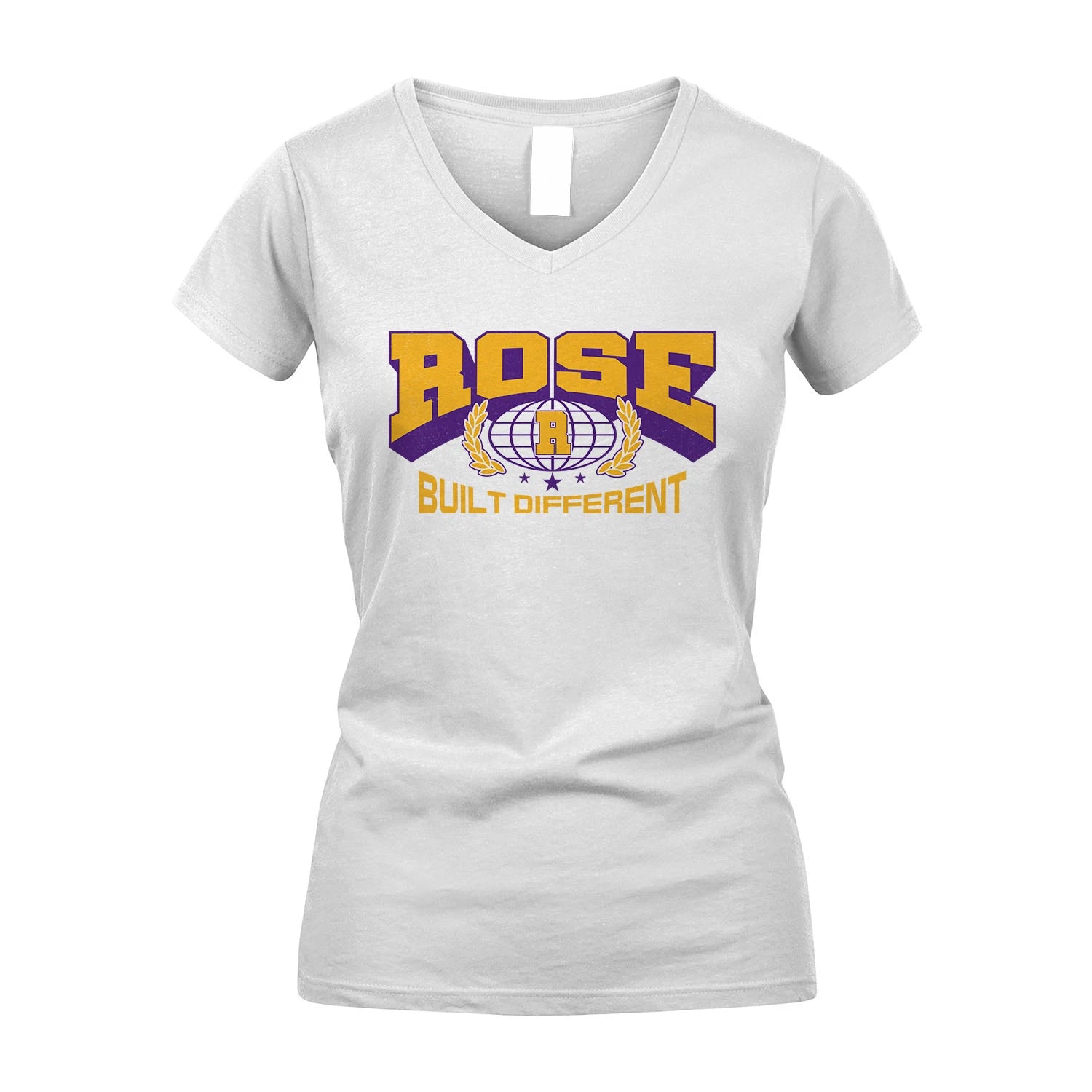 Your Name Built Different Sporty Shirt ROSE M1-32