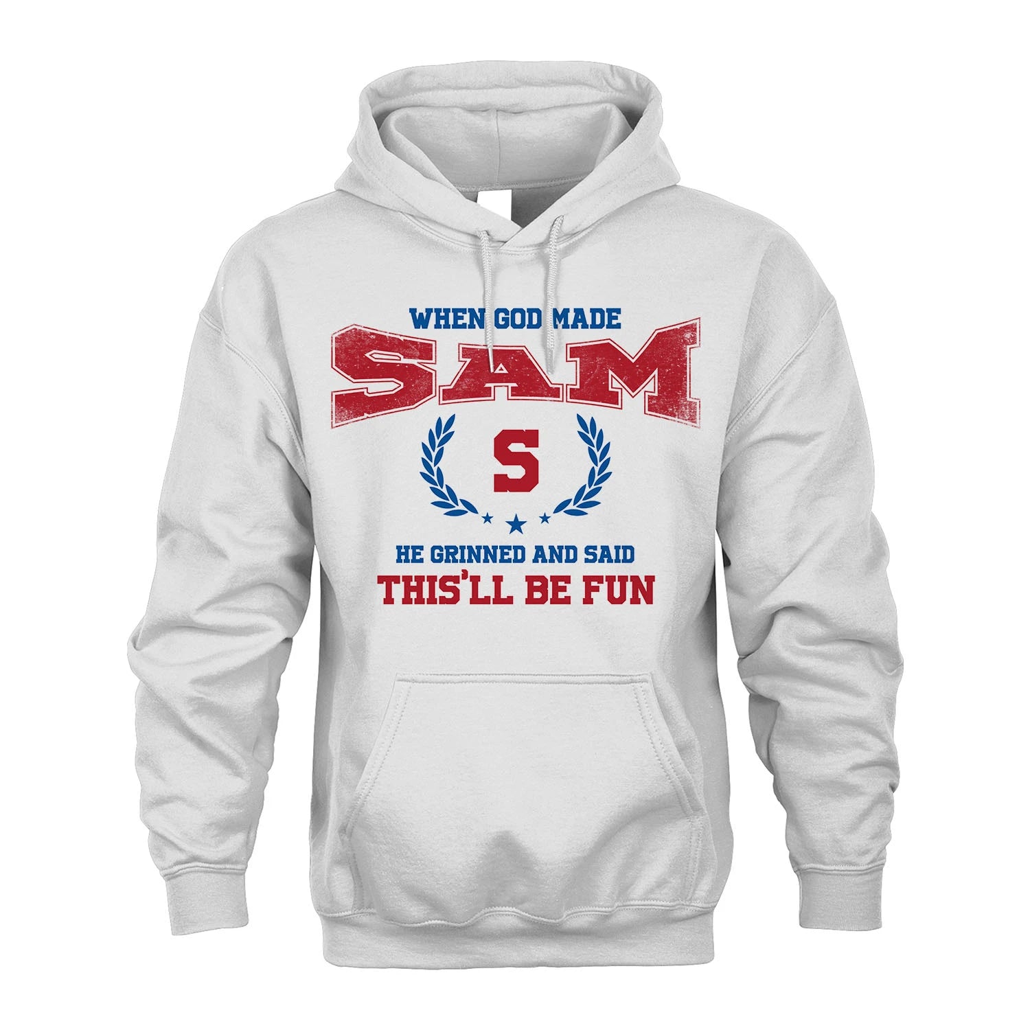When God Made He Grinned And Said This'll Be Fun Shirt SAM M1-12