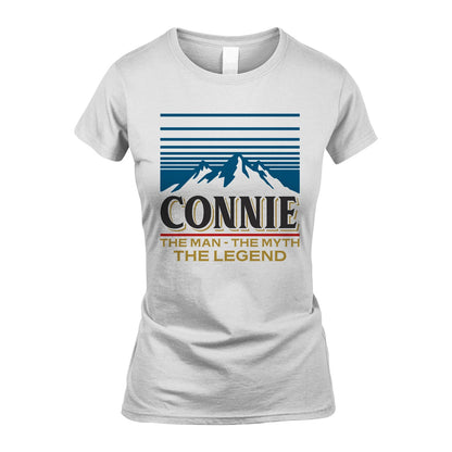 The Man The Myth The Legend Vintage Mountain Shirt CONNIE M1-19