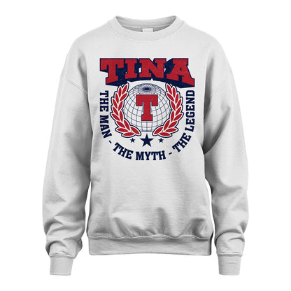 The Man The Myth The Legend Logo Shirt TINA M1-30