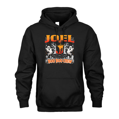 Boo Boo Crew Halloween Custom Name Shirt JOEL M1-28