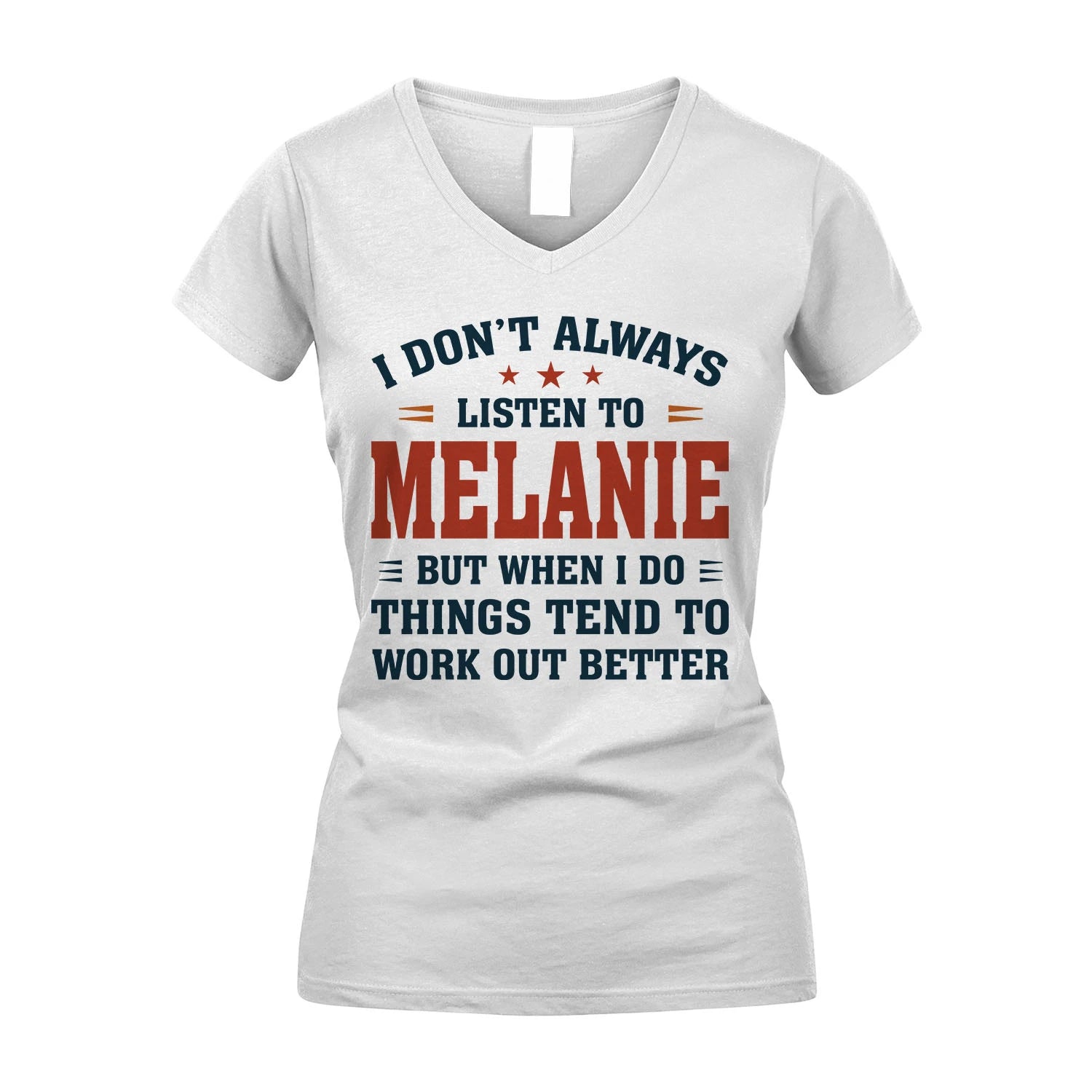 I Don't Always Listen To... MELANIE M1-2