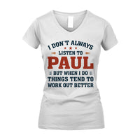 Women's V-Neck T-Shirt