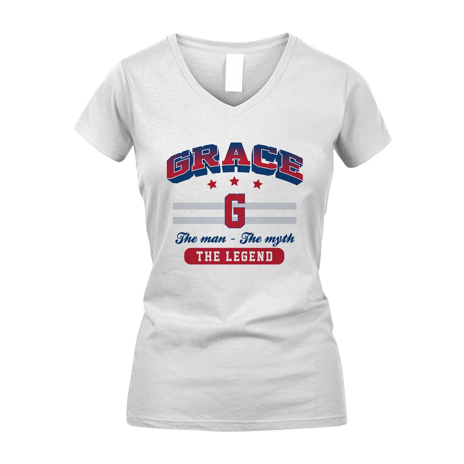 The Man The Myth The Legend With Your Name Shirt GRACE M1-35