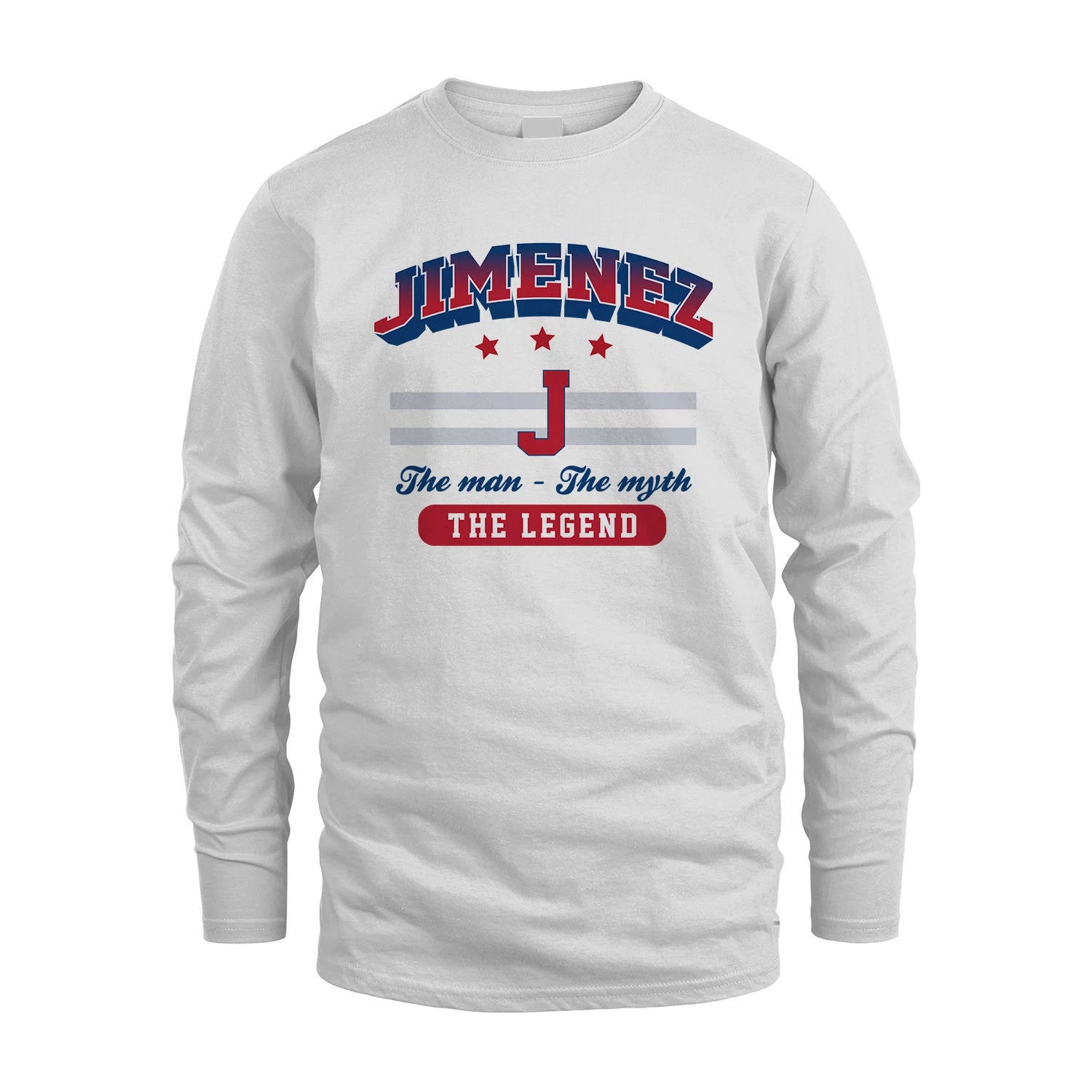 The Man The Myth The Legend With Your Name Shirt JIMENEZ M1-35
