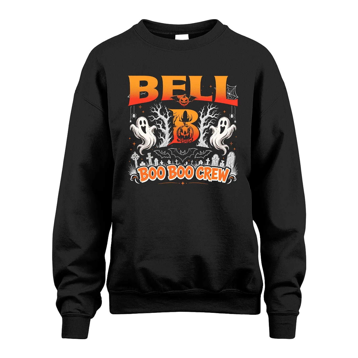 Boo Boo Crew Halloween Custom Name Shirt BELL M1-28