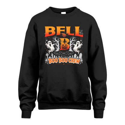 Boo Boo Crew Halloween Custom Name Shirt BELL M1-28
