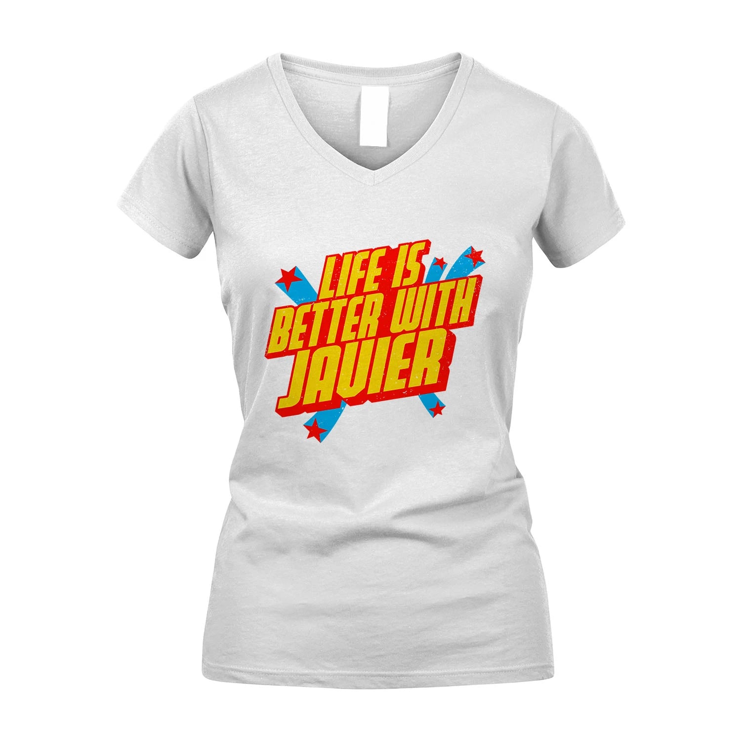 Life Is Better With Your Name Retro Shirt JAVIER M1-18