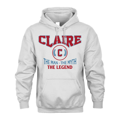 The Man The Myth The Legend Jet Style Shirt CLAIRE M1-9