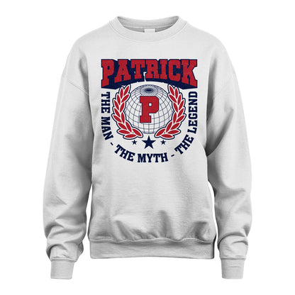 The Man The Myth The Legend Logo Shirt PATRICK M1-30