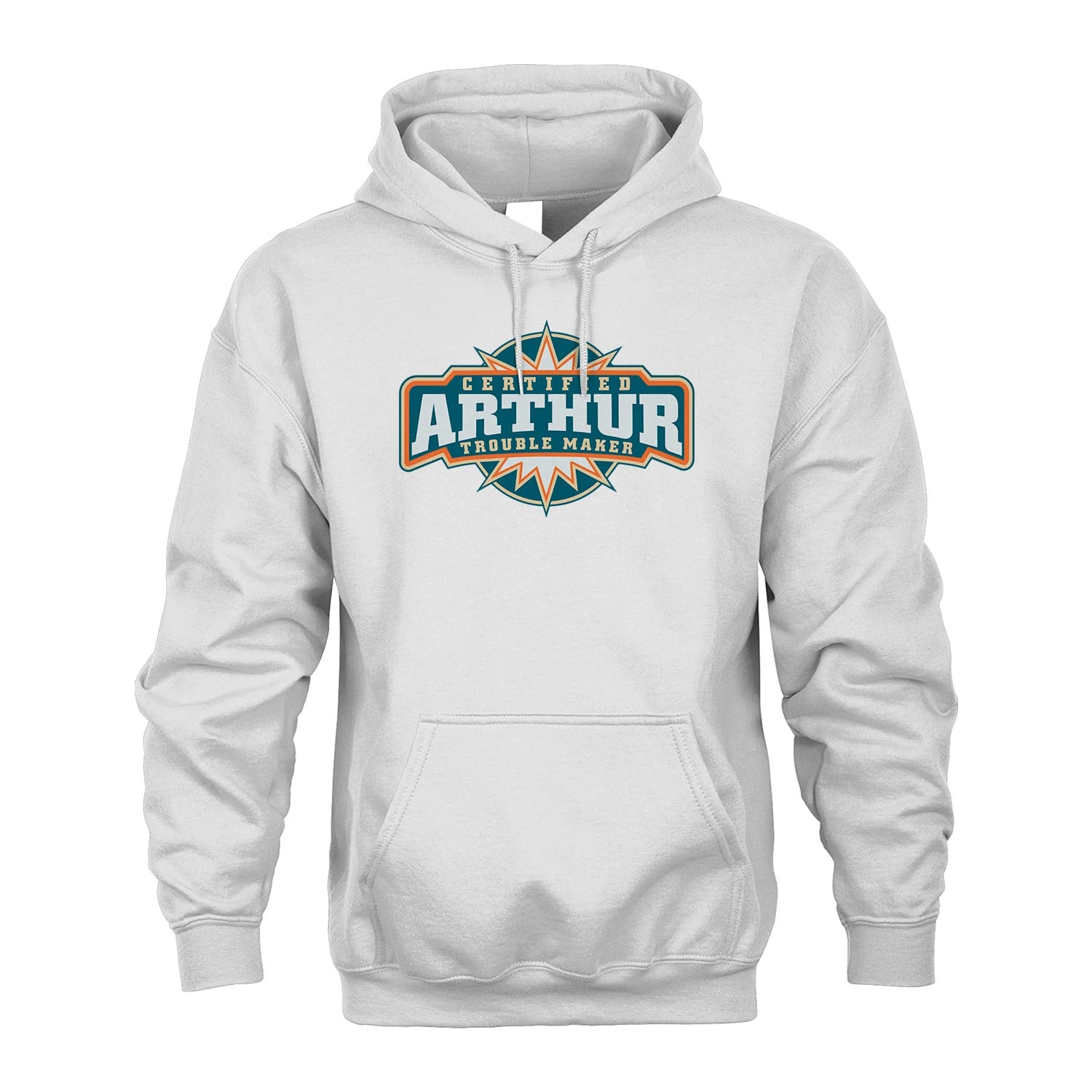 Certified Your Name Trouble Maker Shirt ARTHUR M1-36
