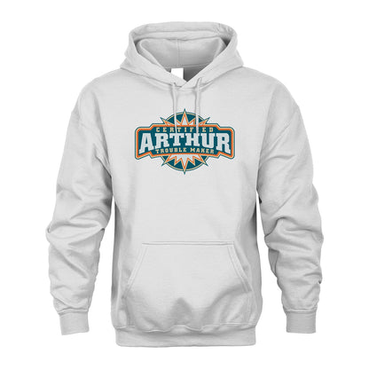 Certified Your Name Trouble Maker Shirt ARTHUR M1-36