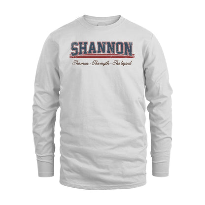 The Man The Myth The Legend Vintage Shirt SHANNON M1-6