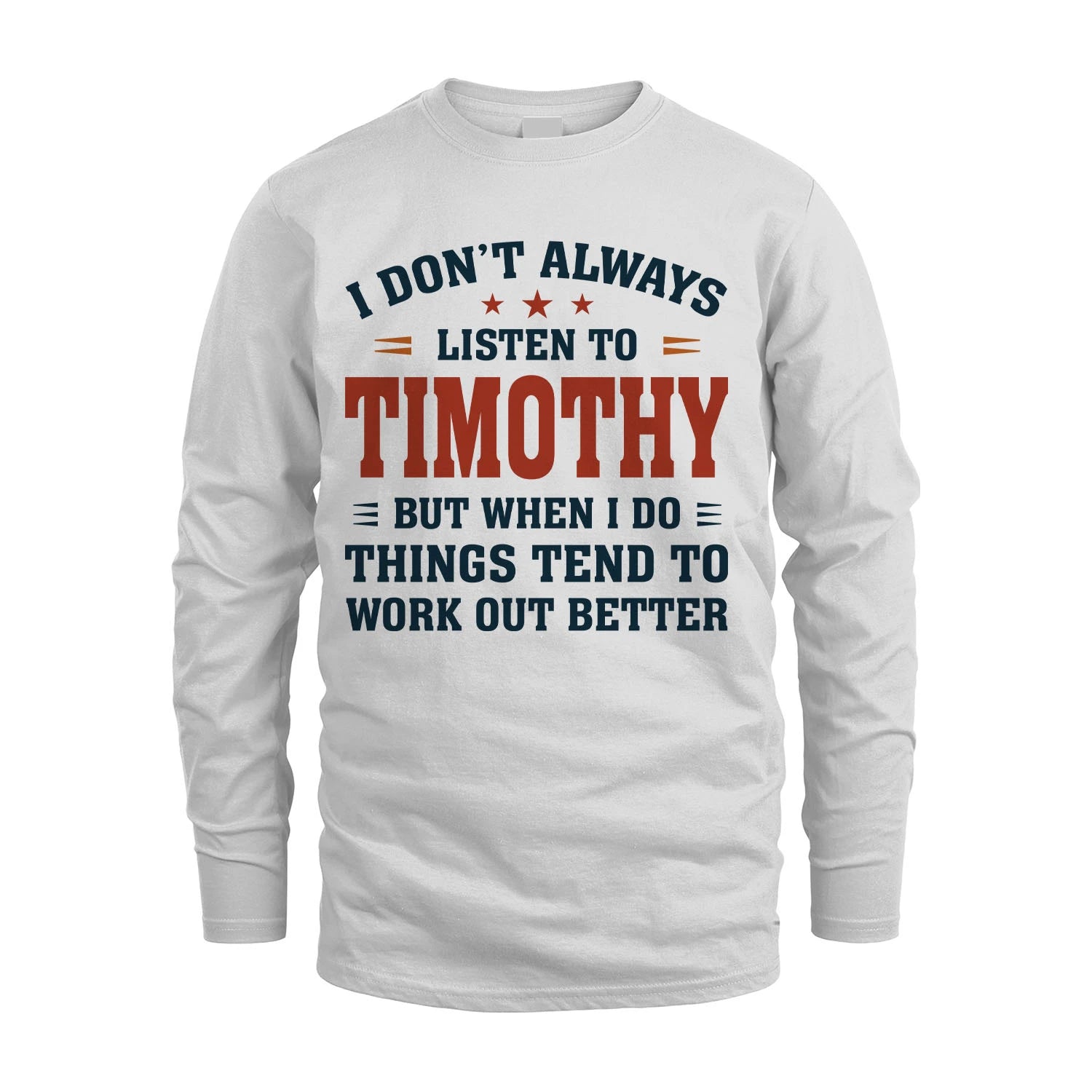 I Don't Always Listen To... TIMOTHY M1-2