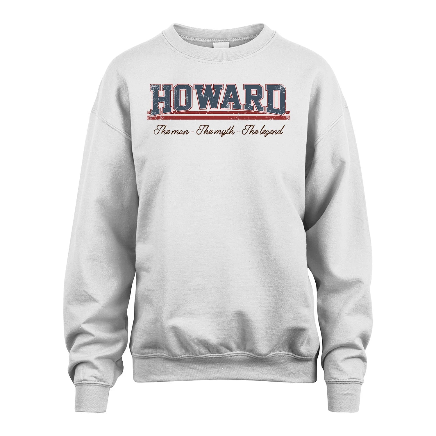 The Man The Myth The Legend Vintage Shirt HOWARD M1-6