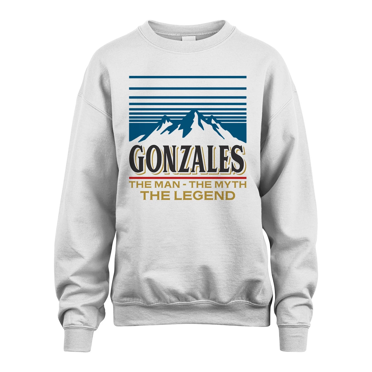 The Man The Myth The Legend Vintage Mountain Shirt GONZALES M1-19