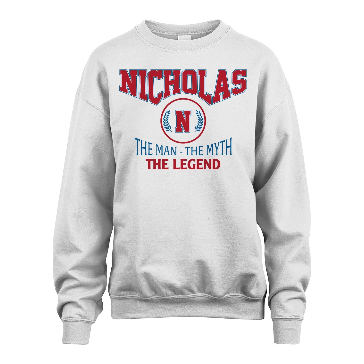 The Man The Myth The Legend Jet Style Shirt NICHOLAS M1-9