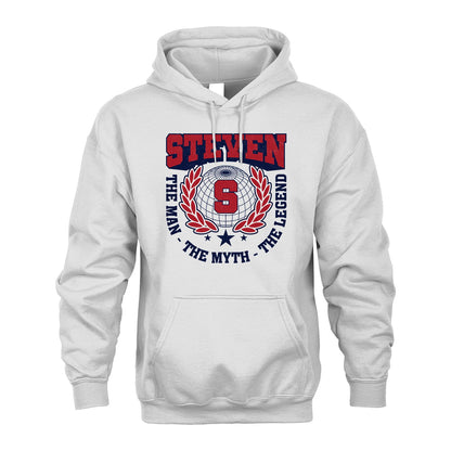 The Man The Myth The Legend Logo Shirt STEVEN M1-30