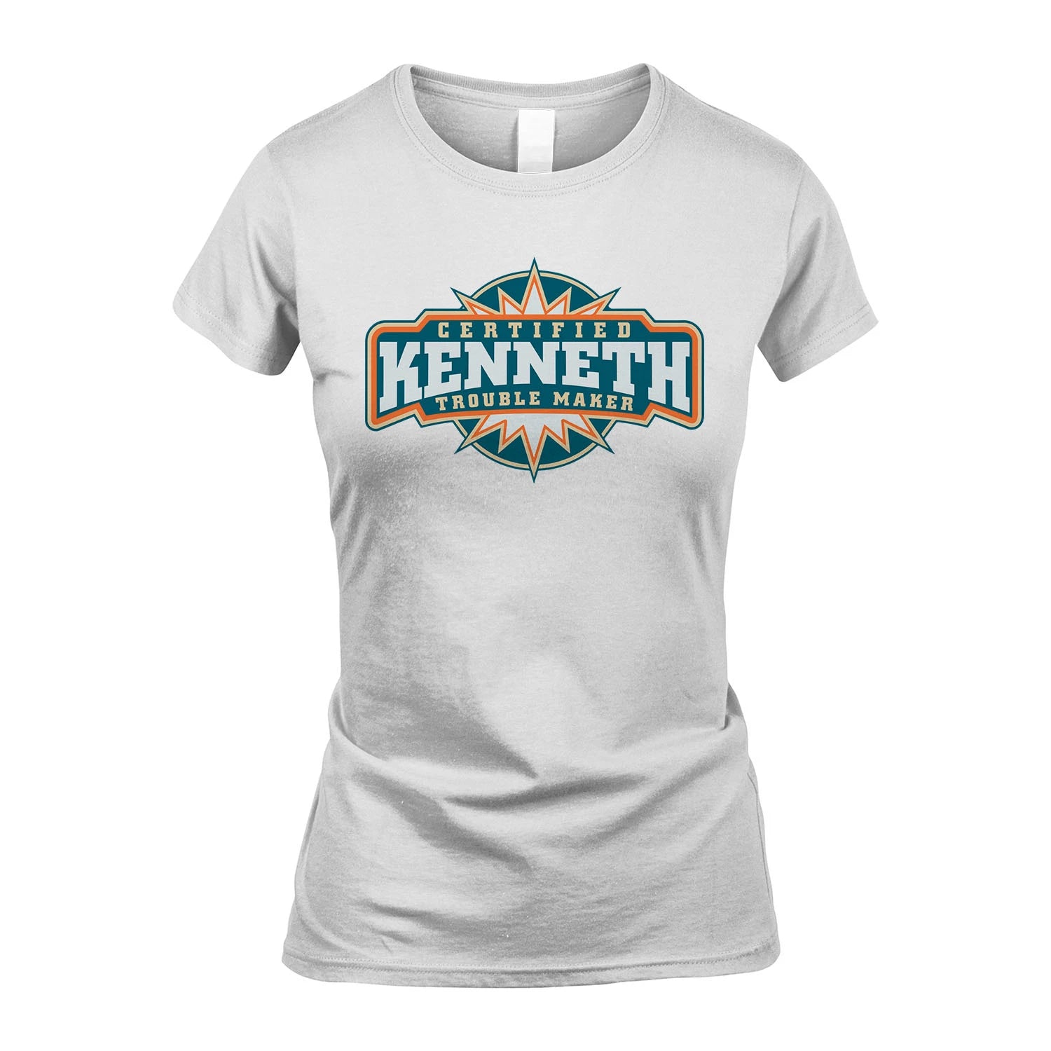 Certified Your Name Trouble Maker Shirt KENNETH M1-36