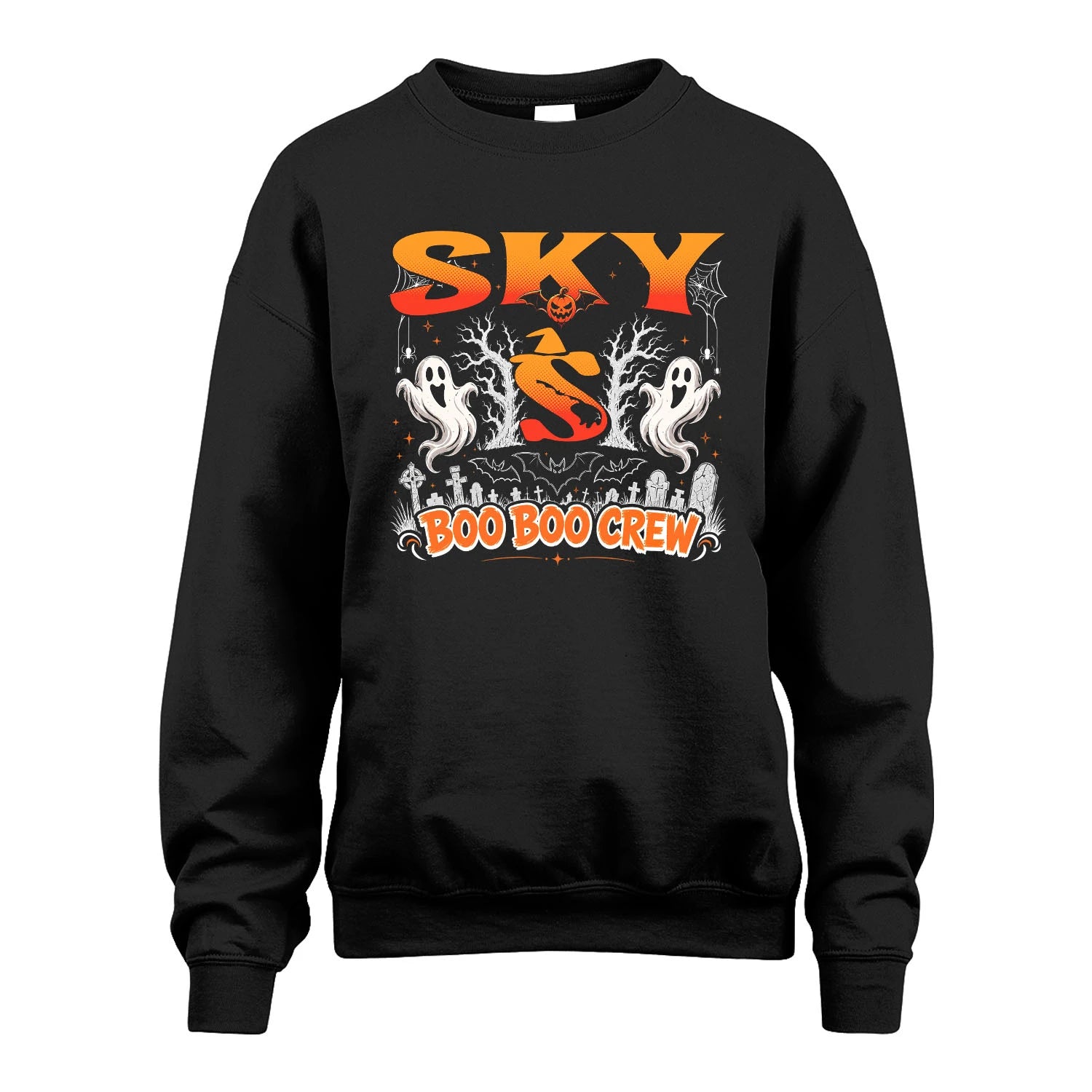 Boo Boo Crew Halloween Custom Name Shirt SKY M1-28