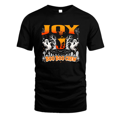 Boo Boo Crew Halloween Custom Name Shirt JOY M1-28