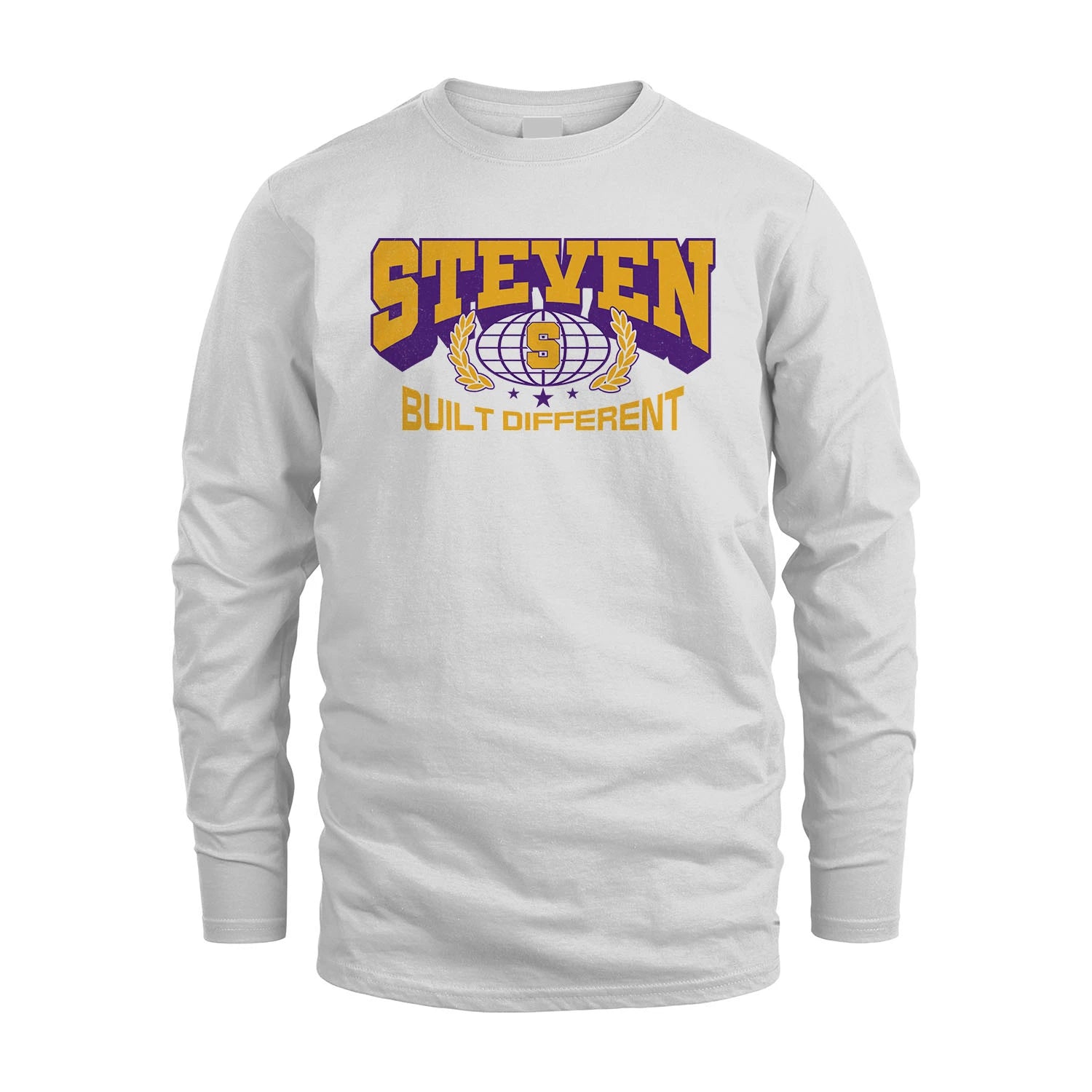 Your Name Built Different Sporty Shirt STEVEN M1-32