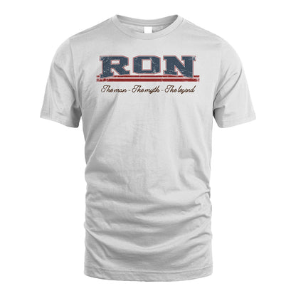 The Man The Myth The Legend Vintage Shirt RON M1-6