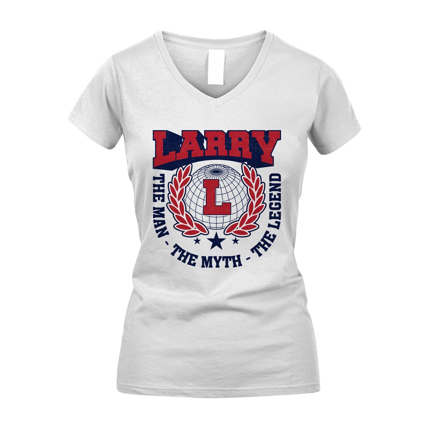 The Man The Myth The Legend Logo Shirt LARRY M1-30