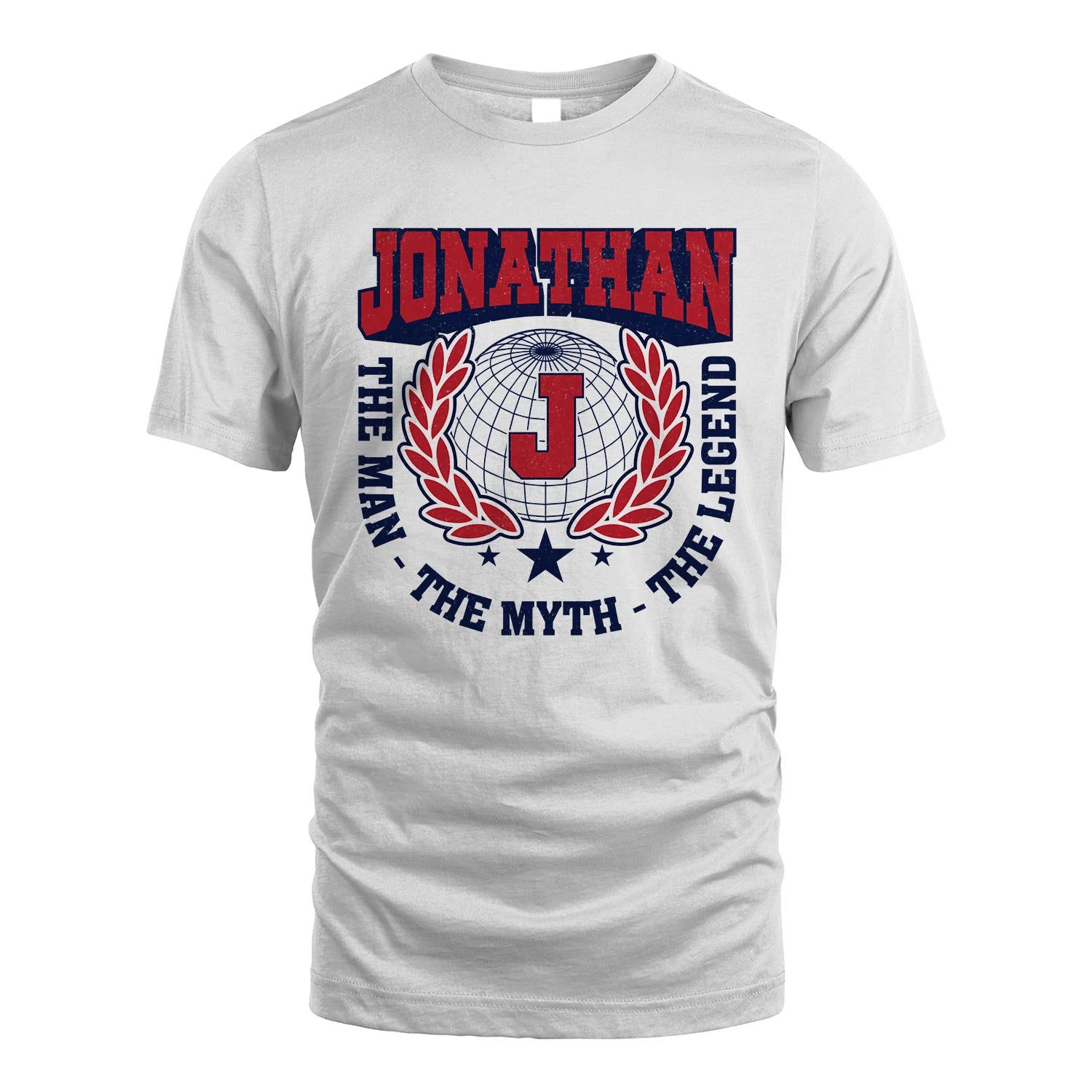 The Man The Myth The Legend Logo Shirt JONATHAN M1-30