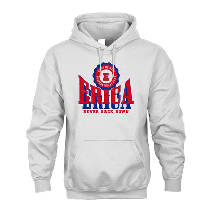 Your Name Never Back Down Shirt ERICA M1-33