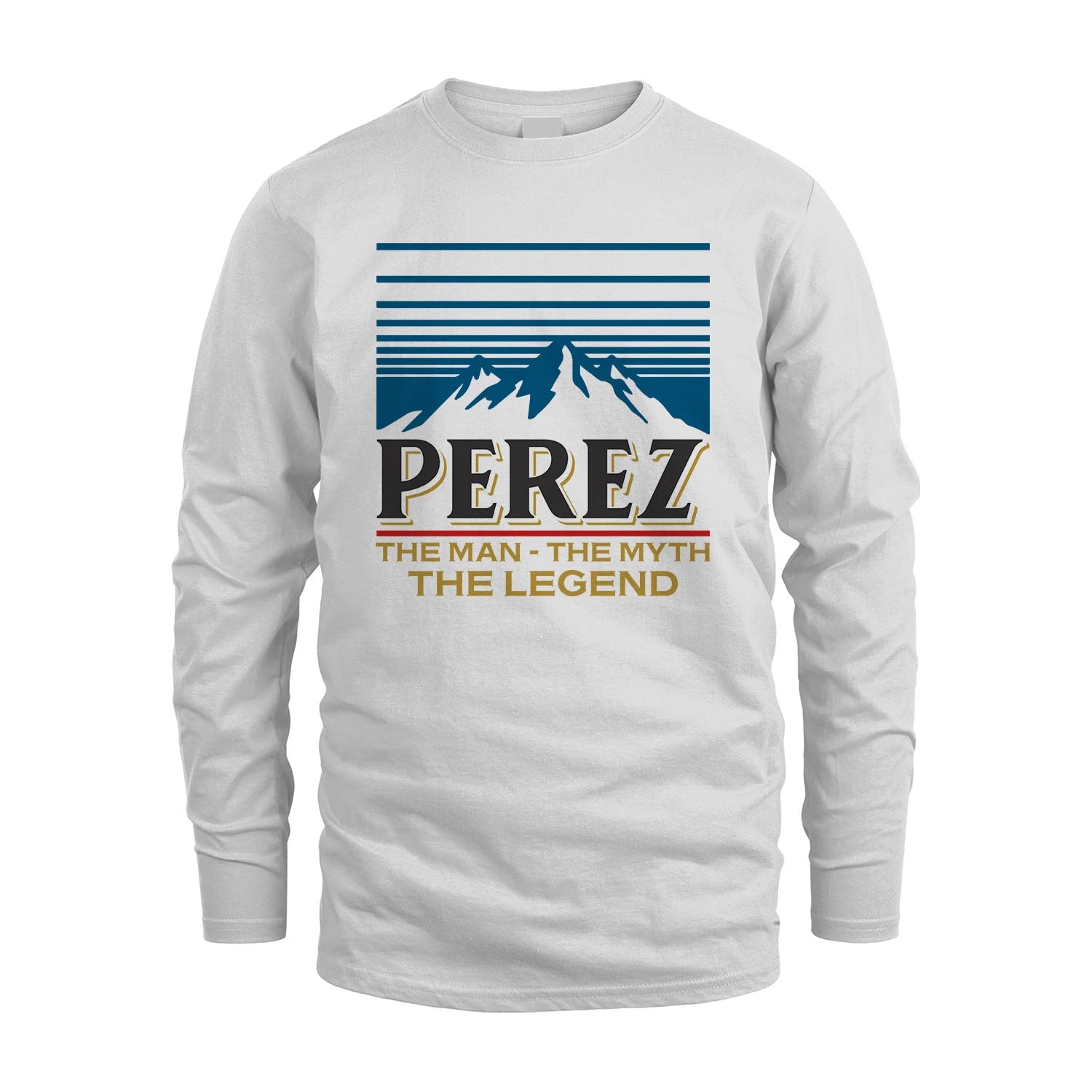 The Man The Myth The Legend Vintage Mountain Shirt PEREZ M1-19