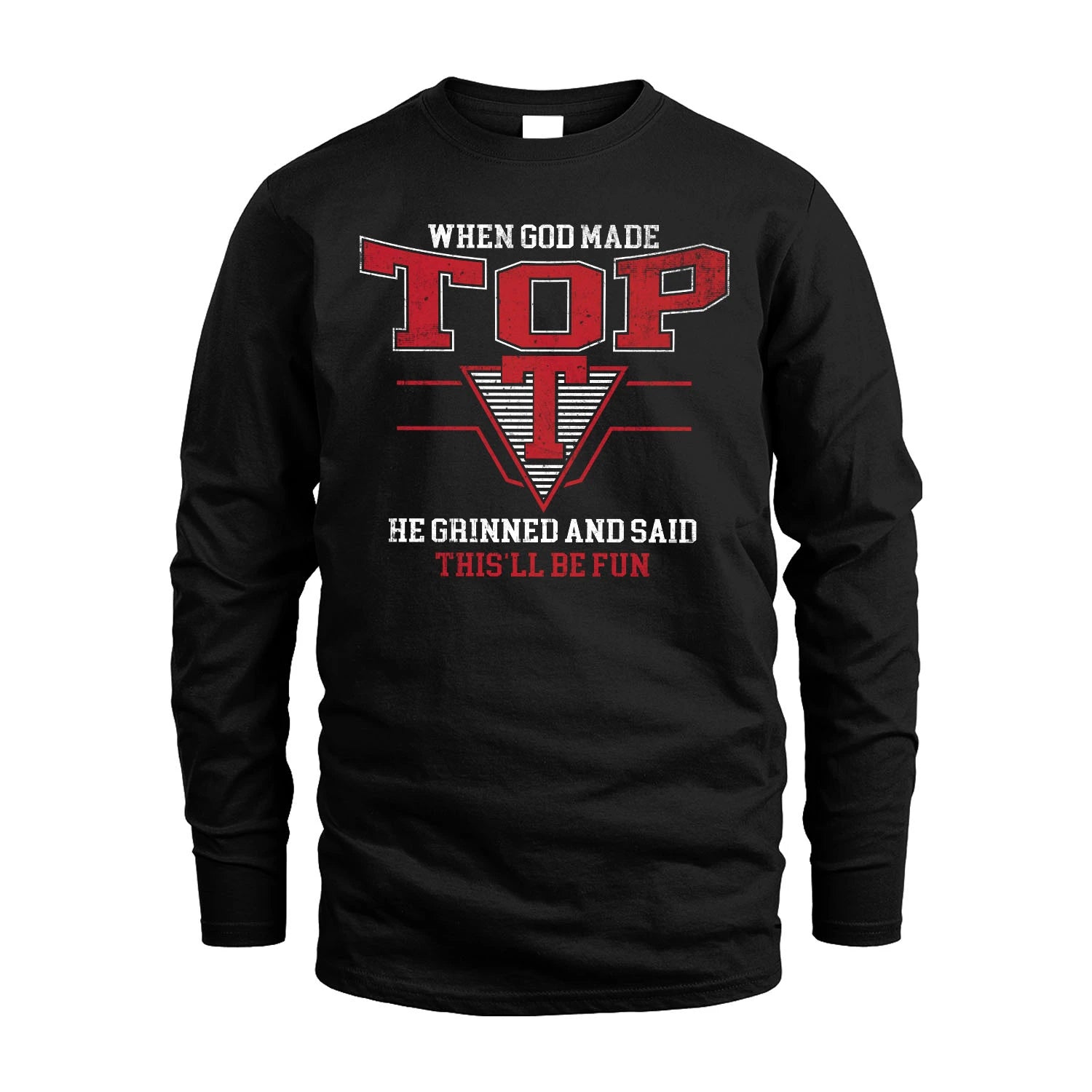 When God Made Your Name He Grinned And Said This'll Be Fun Baseball Shirt TOP M1-29