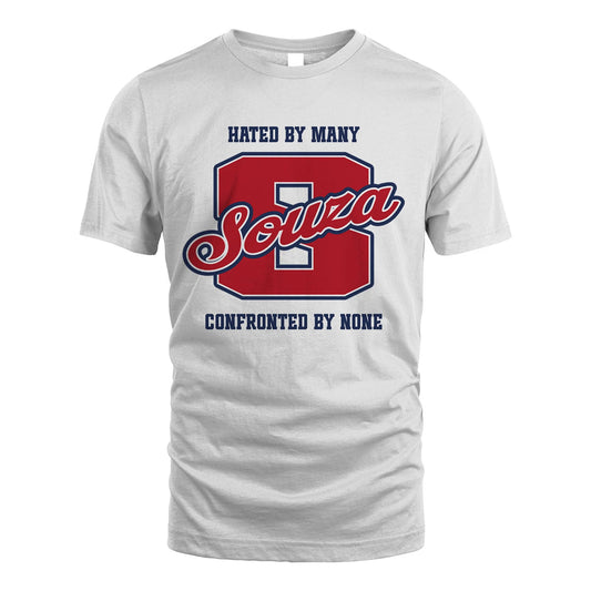 Hated By Many Confronted By None Personalized Name Shirt SOUZA M1-8