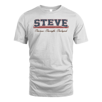 The Man The Myth The Legend Vintage Shirt STEVE M1-6