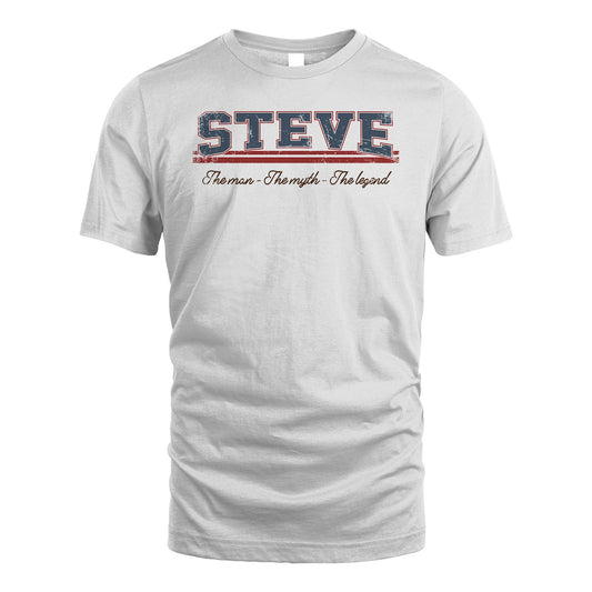The Man The Myth The Legend Vintage Shirt STEVE M1-6