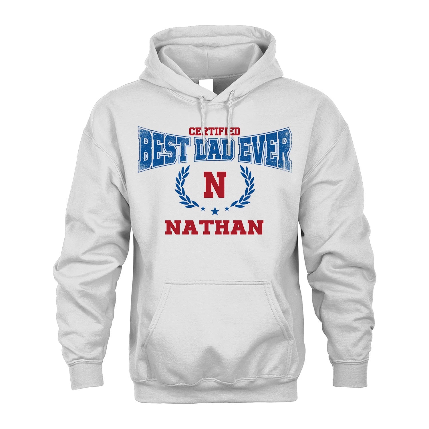 Certified Best Dad Ever Shirt NATHAN M1-11