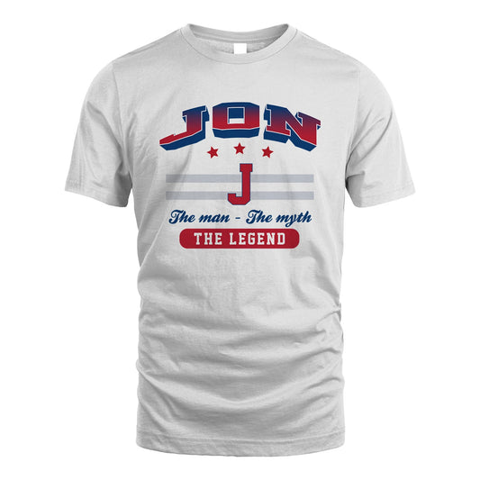 The Man The Myth The Legend With Your Name Shirt JON M1-35