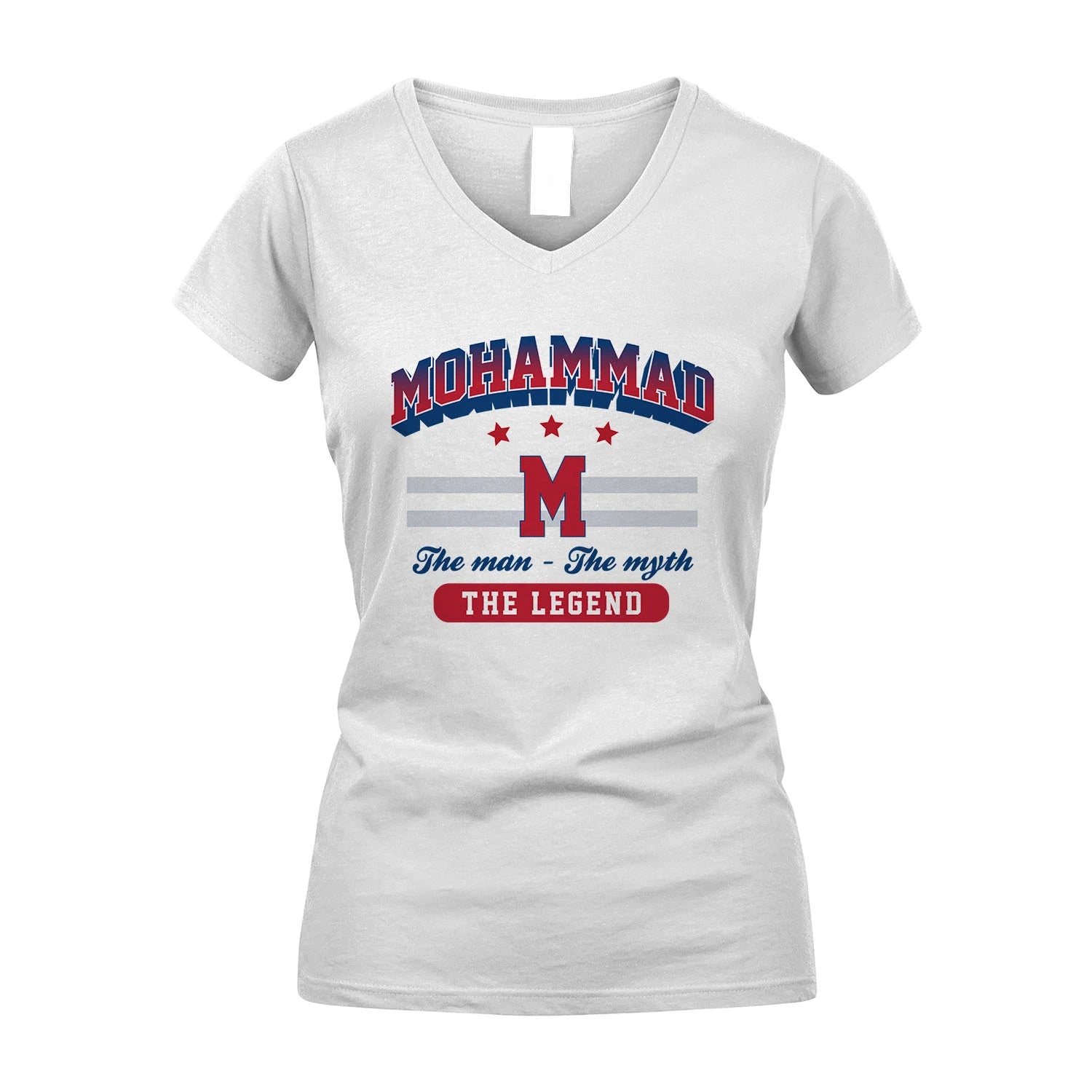The Man The Myth The Legend With Your Name Shirt MOHAMMAD M1-35
